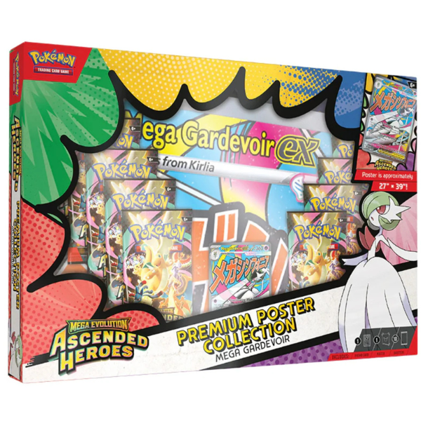 Ascended Heroes Premium Poster Collection (Mega Gardevoir)